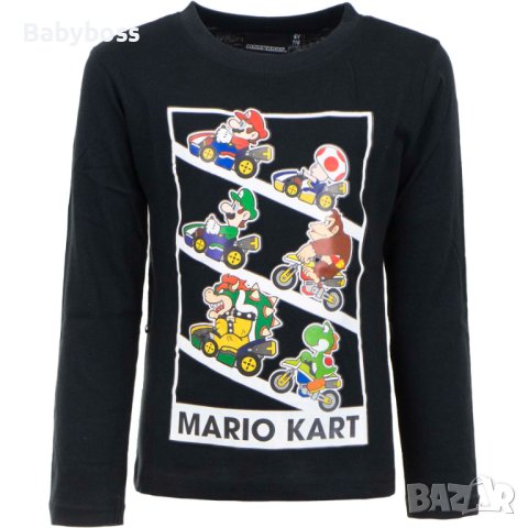 Блуза за момче Супер Марио, снимка 1 - Детски Блузи и туники - 43426959