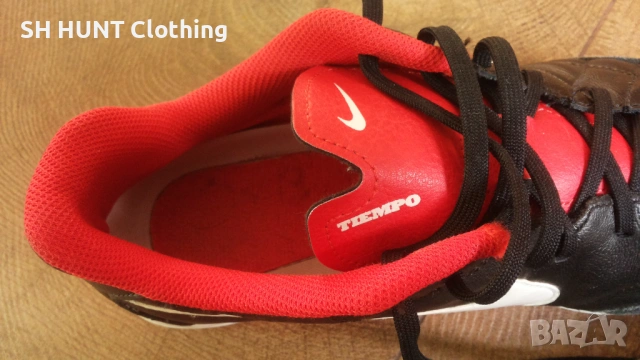NIKE TIEMPO Leather Footlall Shoes Размер EUR 37,5 / UK 4,5 за футбол естествена кожа 73-14-S, снимка 14 - Футбол - 53115469