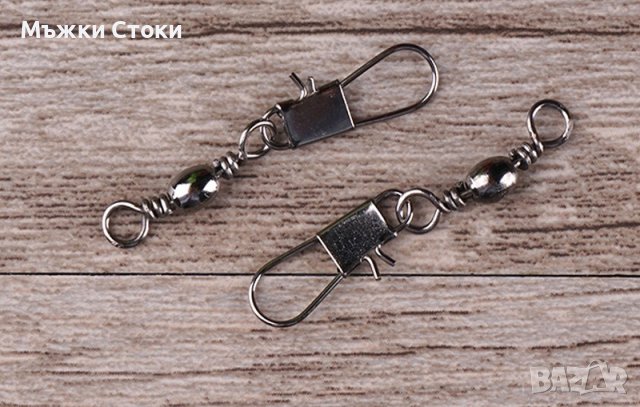 Вирбели с карабинка 10 бр. в пакет, снимка 8 - Такъми - 39235718