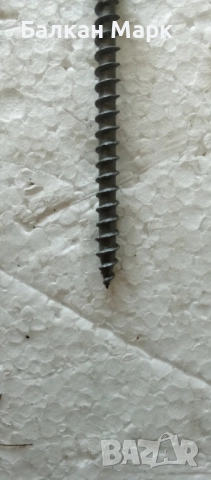 Dyna Plus Outdoor C4 – Винтове за дърво, външна употреба, пълна резба (5x40 мм, 500 бр), снимка 4 - Железария - 51443460