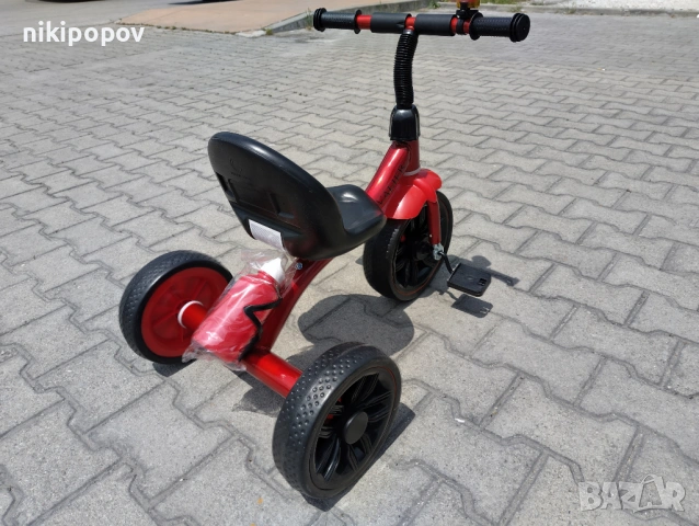 BYOX Триколка Cavalier Lux червен, снимка 7 - Детски велосипеди, триколки и коли - 53564533