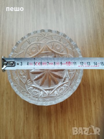 купи за ядки - оловен кристал 2 броя, снимка 5 - Сервизи - 43987197