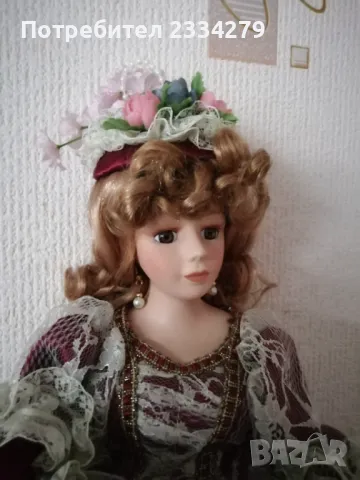 Порцеланови кукли от колекцията ,, Victorian Olls" високи 42см. , снимка 3 - Колекции - 49756826