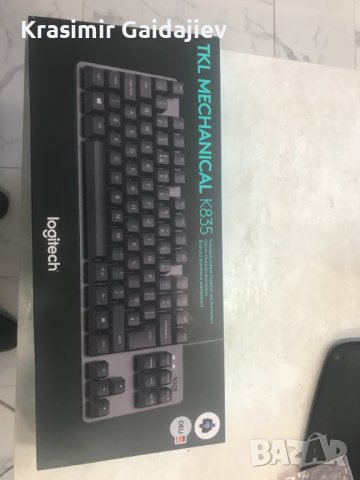 Logitech K835 TKL Corded Gaming keyboard Switch:  немски, QWERTZ, снимка 3 - Клавиатури и мишки - 38059931