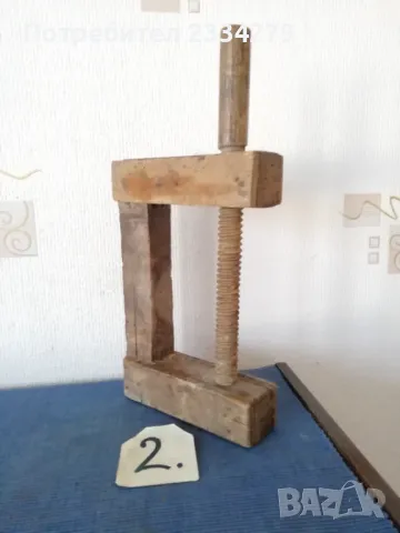 Големи дърводелски стяги,ръчна изработка от миналото., снимка 5 - Антикварни и старинни предмети - 38890756