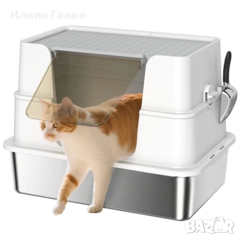 Котешка тоалетна PawHut, снимка 7 - За котки - 52479386