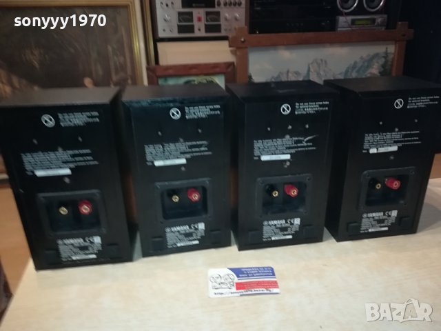 YAMAHA 4БР ТОНКОЛОНИ ВНОС SWISS 1412231028G, снимка 4 - Тонколони - 43407031