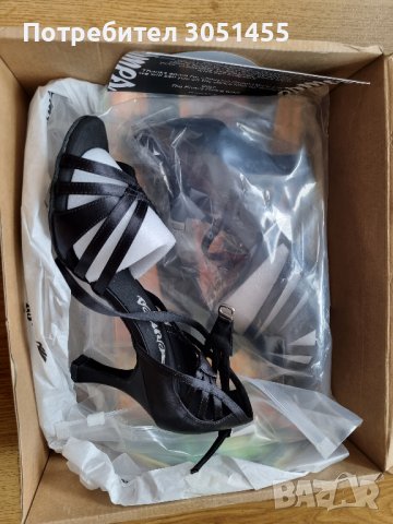 Нови дамски обувки за латино танци Ermes, 37 номер, снимка 8 - Други - 40349518
