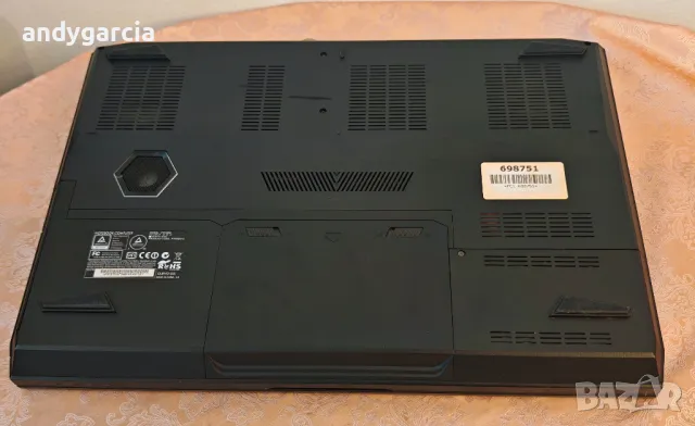 Clevo P375SM/Core i7-4710QM/Dual NVidia GTX 860M 4GB/16GB RAM/128GB SSD + 750GB HDD XMG SAGER, снимка 9 - Геймърски - 47893280