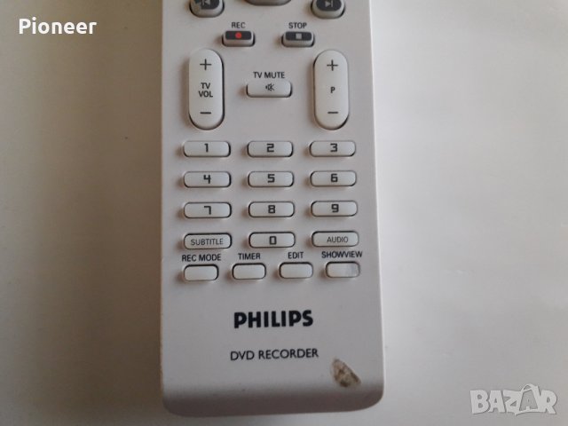 Philips - DVD recorder - дистанционно управление, снимка 4 - Аудиосистеми - 27936246
