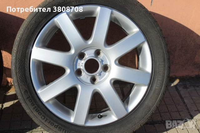 Оригинални VW джанти 17, снимка 6 - Гуми и джанти - 52586901