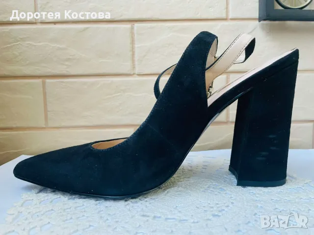 GUESS ориг.черни сандали от Англия, снимка 3 - Сандали - 50008932