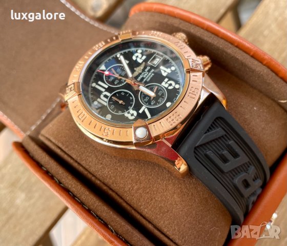 Мъжки часовник Breitling Avenger II Gold с кварцов механизъм, снимка 3 - Мъжки - 40517237