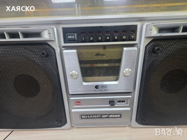 SHARP GF-8585H, снимка 3 - Радиокасетофони, транзистори - 51821575