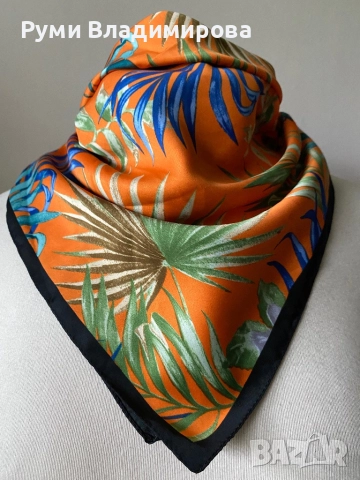 Малък шал/ фишу , снимка 5 - Шалове - 47516430