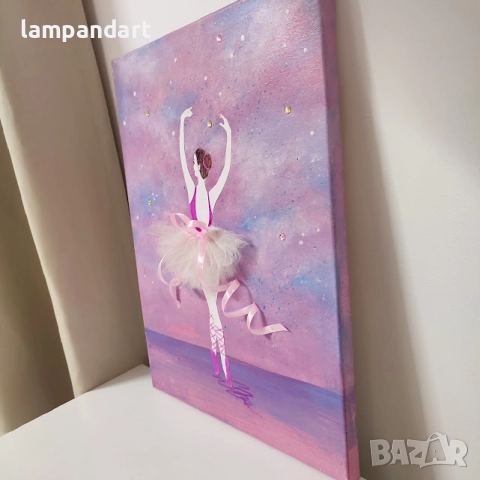 Картина Балерина за детска стая, снимка 4 - Други - 39412443