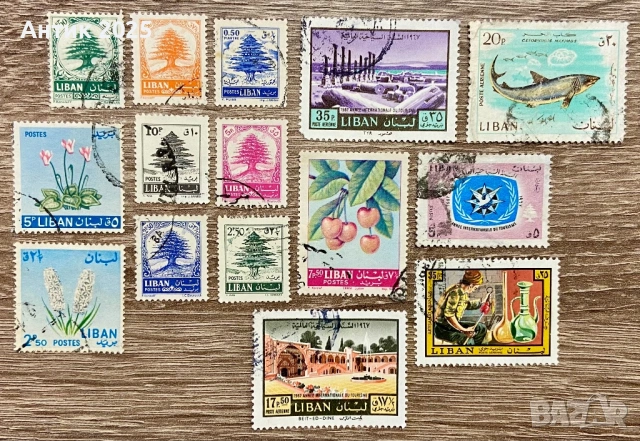Пощенски марки от Ливан