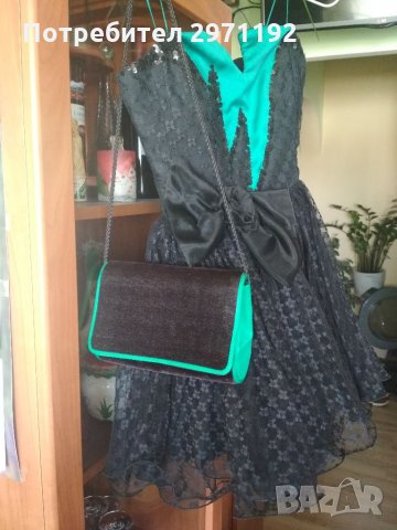 Официална рокля + подарък чантичка, снимка 2 - Рокли - 32521529