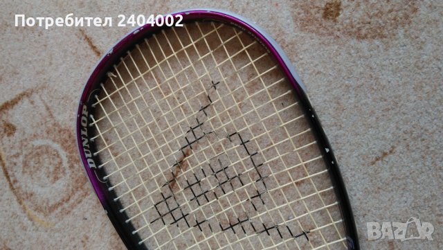 Ракета за скуош DUNLOP с калъф WILSON, снимка 13 - Тенис - 38653993