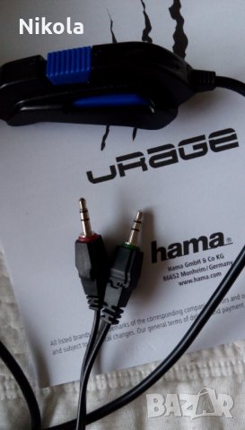 Геймърски слушалки с микрофон - Hama, снимка 16 - Слушалки за компютър - 27055878