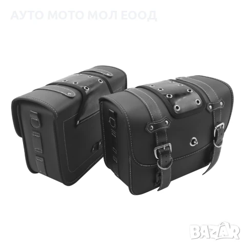 Странични Чанти/Дисаги от Еко кожа за Мотоциклет 26/22/12см., снимка 6 - Аксесоари и консумативи - 51395926
