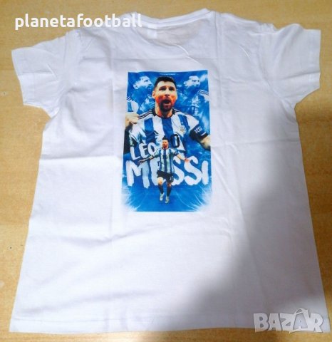 Фен Тениска на Messi Аржентина! Фен тениска на Меси! , снимка 3 - Фен артикули - 39963550