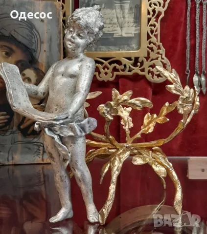 Старинна италианска фигура 19 в., снимка 1