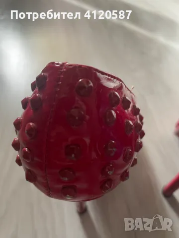 Секси обувки в червено, снимка 5 - Дамски обувки на ток - 50379792