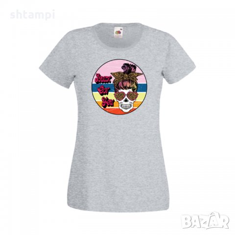 Дамска тениска Свети Валентин Stuck On You Valentine's, снимка 3 - Тениски - 35582193