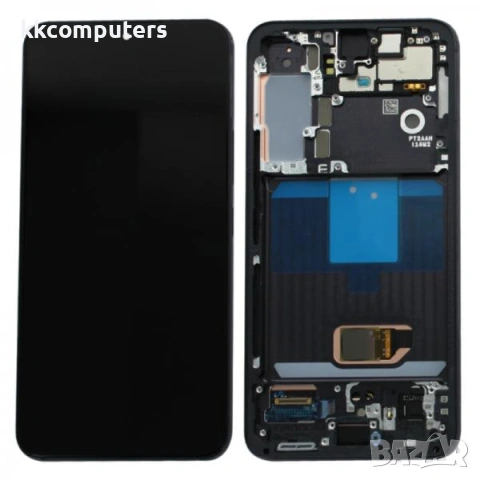 LCD Дисплей за Samsung SM-S901F S22 / GH82-27520E/ 27521E / Тъч скрийн + рамка / Графит / Оригинал S