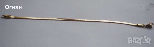 	Гривна, класическа, тип змийска плетка, снимка 1 - Гривни - 40712716