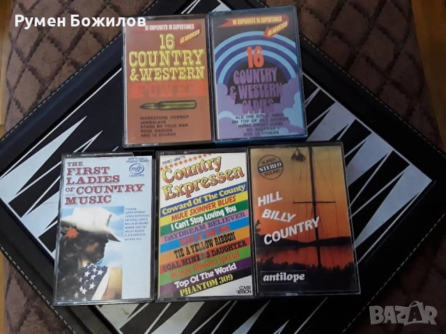 10 лицензирани и запазени касети с КЪНТРИ, снимка 4 - Аудио касети - 52850171