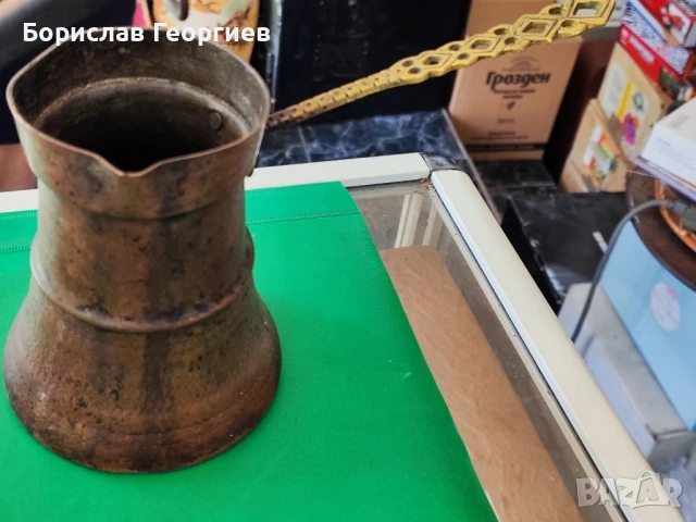 Медно джезве два броя, снимка 5 - Антикварни и старинни предмети - 51102244