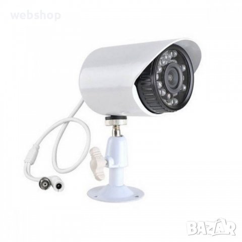 Комплект за видеонаблюдение с 4 HD камери и DVR, AHD, IR, снимка 2 - Комплекти за видеонаблюдение - 37659148