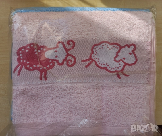 Хавлиени кърпи 2бр. НОВИ, снимка 3 - Хавлиени кърпи - 51603425
