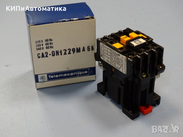 контактор Telemecanique CA2-DN1229М А 65 220V, 50Hz, снимка 1 - Резервни части за машини - 35294986