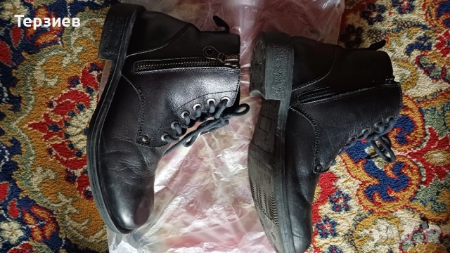 Детски кожени боти , снимка 3 - Детски боти и ботуши - 52342692