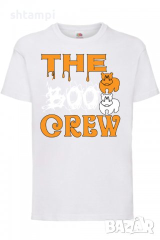 Детска тениска The Boo Crew 2,Halloween,Хелоуин,Празник,Забавление,Изненада,Обичаи,, снимка 2 - Детски тениски и потници - 38155635