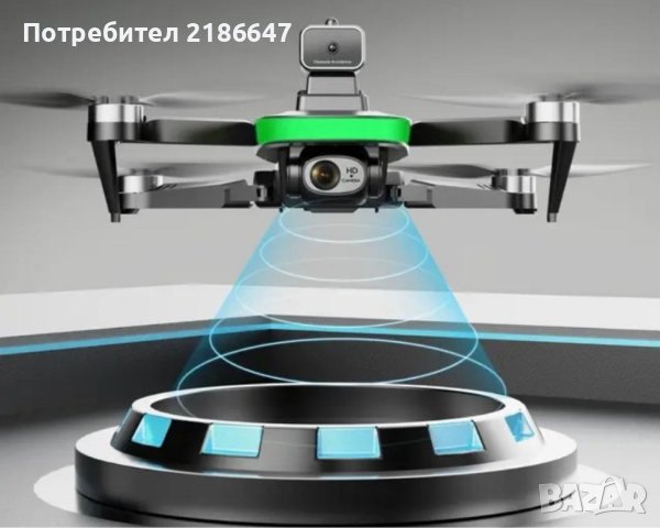 Сгъваем мини дрон с камера Mini S5S, снимка 3 - Камери - 43269701
