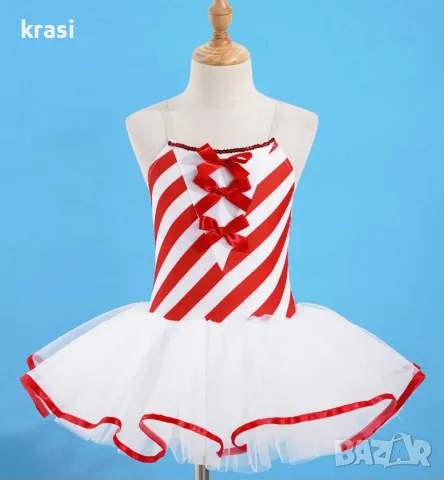 Коледни трика с червени и зелени райета, чудесен подарък за Коледа, рожден ден, снимка 5 - Детски тениски и потници - 48037151