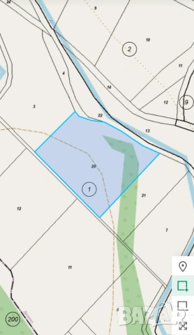 Земеделска земя трета категория до река Двойница