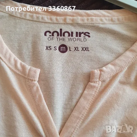 Дамска памучна блуза , снимка 2 - Блузи с дълъг ръкав и пуловери - 49340103