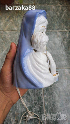 Порцеланова Лампа, снимка 9 - Настолни лампи - 51904658