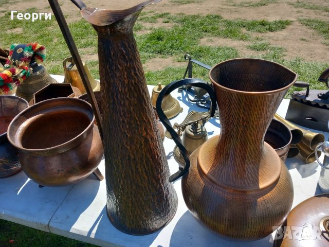 Медни съдове и камбани, снимка 4 - Антикварни и старинни предмети - 40617129