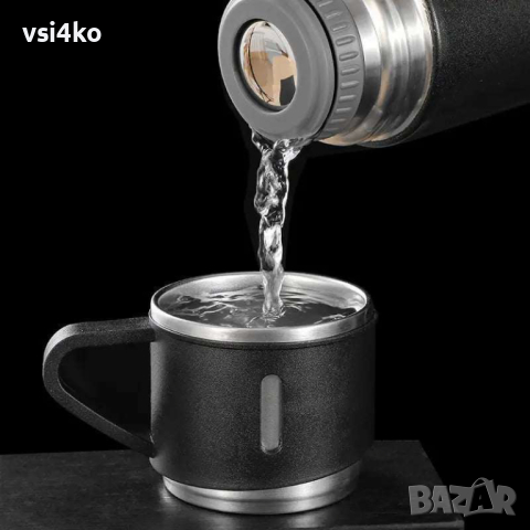 Комплект термос с 3 чаши, снимка 6 - Термоси - 44899473