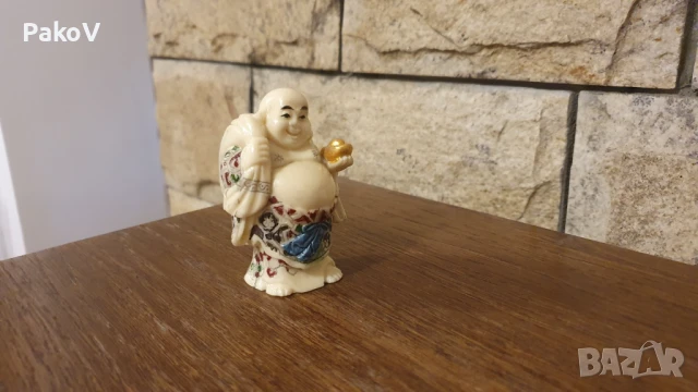 Статуетка "Щастлив Буда", снимка 2 - Статуетки - 51105081