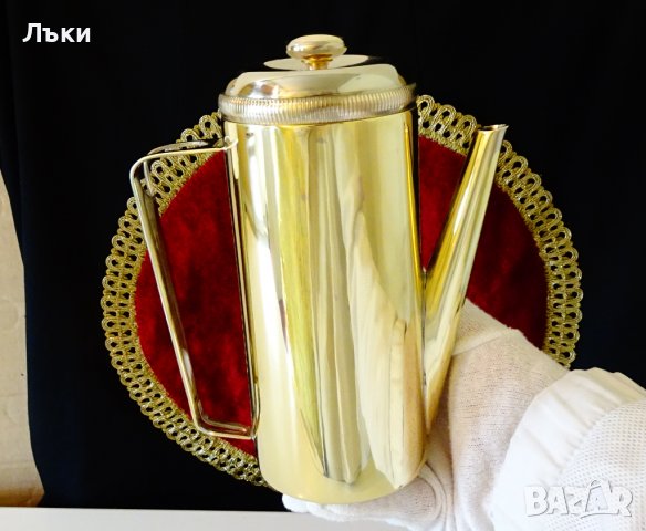 Бронзова кана,чайник 19 см.,греяна ракия. , снимка 4 - Аксесоари за кухня - 36597587