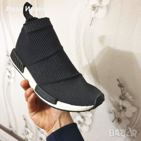 маратонки  Adidas NMD City Sock Winter Wool Black номер 43,5-44, снимка 8 - Маратонки - 40186108