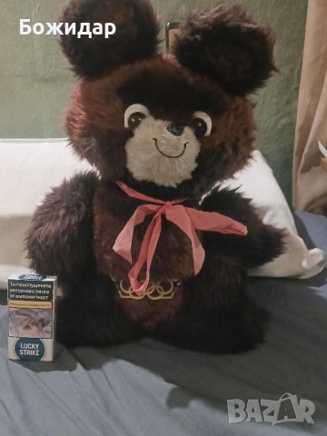 Олимпийски Мечок. Плюшен." Миша".1980г. 