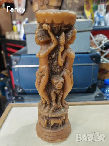 Декоративна свещ с фигури, снимка 3 - Декорация за дома - 49235465